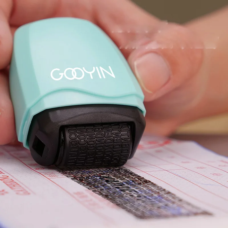 Confidential Stamp Roller Random Code Light-Sensitive Stamp for Express Delivery Information Privacy Alteration Protection
Confidential Stamp Roller Random Code Light-Sensitive Stamp for Express Delivery Information Privacy Alteration Protection