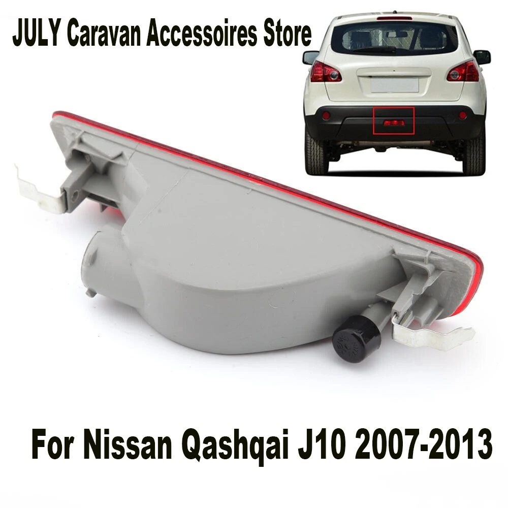 1PC Red Rear Bumper Tail Central Fog Lamp Reverse Reflector Brake Lights Cover Fit For Nissan Qashqai 2007- 2013 Car Accessories
1PC Red Rear Bumper Tail Central Fog Lamp Reverse Reflector Brake Lights Cover Fit For Nissan Qashqai 2007- 2013 Car Accessories