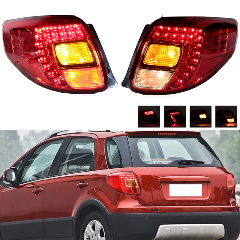 Car Rear Bumper LED Tail Lamp For Suzuki Tenyu SX4 Hatchback 2013 Tail Light Assembly Stop Brake Light Turn Signal Light Lamp
Car Rear Bumper LED Tail Lamp For Suzuki Tenyu SX4 Hatchback 2013 Tail Light Assembly Stop Brake Light Turn Signal Light Lamp