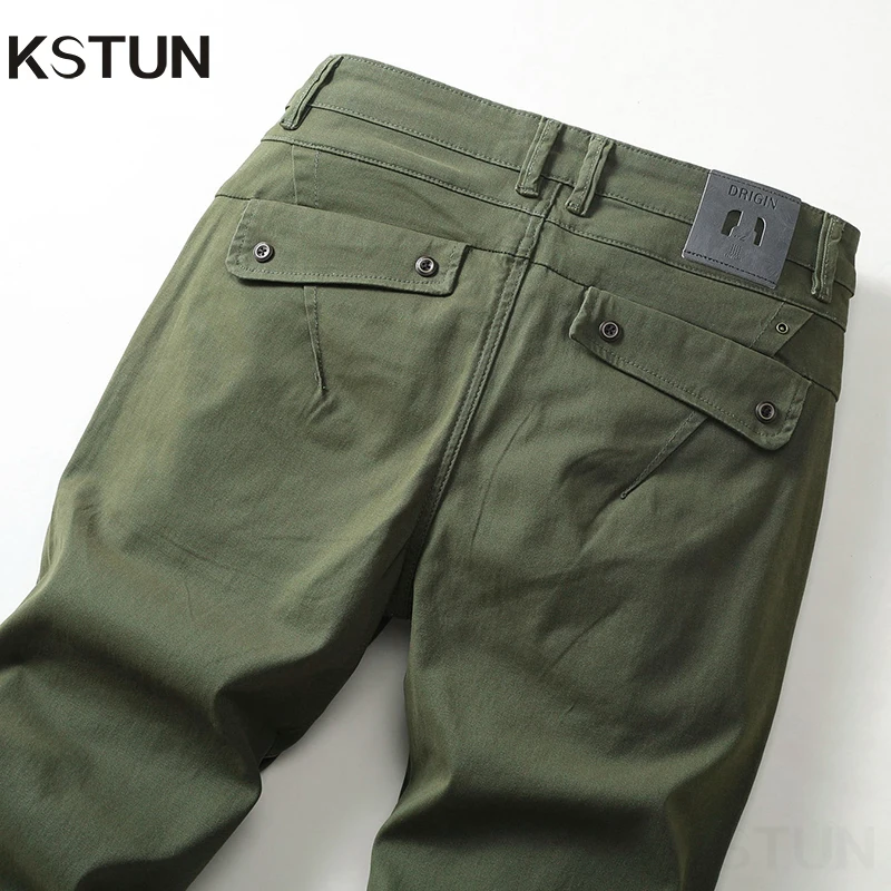 KSTUN Business Casual Pants For Men Cotton Stretch Straight Regular Fit High Quality Brand Men's Clothing Male Trousers Big Size
KSTUN Business Casual Pants For Men Cotton Stretch Straight Regular Fit High Quality Brand Men's Clothing Male Trousers Big Size