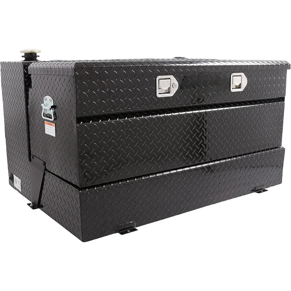 Black (111 gallon) Black Aluminum Combo Transfer Tank & Tool Box 
Black (111 gallon) Black Aluminum Combo Transfer Tank & Tool Box