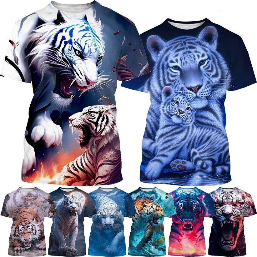 Последняя модная мужская футболка с круглым вырезом и 3D принтом «Тигр», мужская/женская крутая повседневная футболка с принтом белого тигра
Последняя модная мужская футболка с круглым вырезом и 3D принтом «Тигр», мужская/женская крутая повседневная футболка с принтом белого тигра