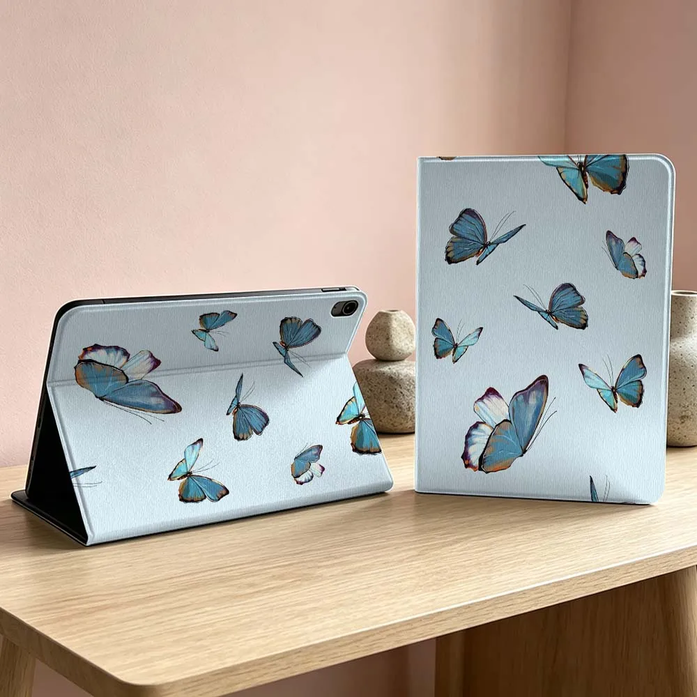 Blue Butterfly Pattern For iPad Pro Air mini 7 6 5 4 3 2 1 9gen 8gen M5 M4 11th 10th A17 Pro A16 Inch Tablet Case Soft
Blue Butterfly Pattern For iPad Pro Air mini 7 6 5 4 3 2 1 9gen 8gen M5 M4 11th 10th A17 Pro A16 Inch Tablet Case Soft