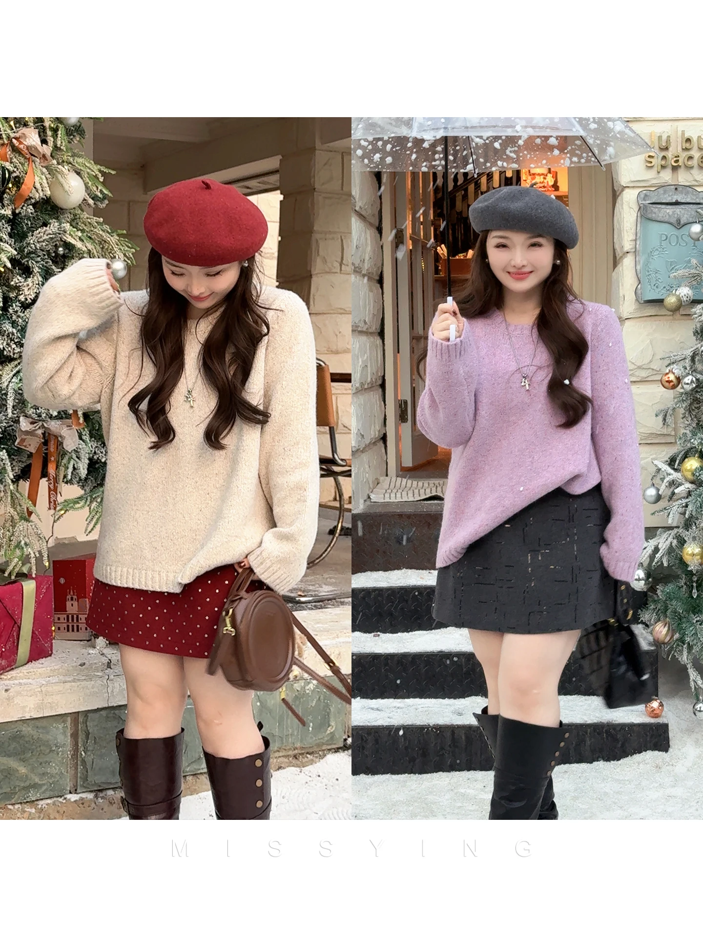 Шелковый вязаный свитер с круглым вырезом для женщин больших размеров, серия Sparkling Galaxy, французский стиль, свободный крой, зимний, уютный.
Шелковый вязаный свитер с круглым вырезом для женщин больших размеров, серия Sparkling Galaxy, французский стиль, свободный крой, зимний, уютный.