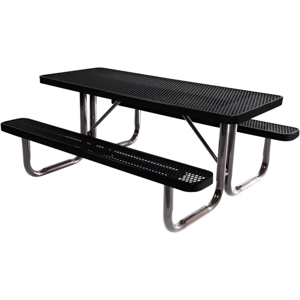 COATEDOUTDOORFURNITURE Сверхмощный портативный уличный стол для пикника, расширенный металл с термопластическим покрытием, коммерческая мебель для патио
COATEDOUTDOORFURNITURE Сверхмощный портативный уличный стол для пикника, расширенный металл с термопластическим покрытием, коммерческая мебель для патио