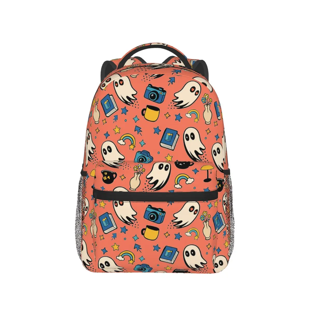 Cute Fun Spooky Halloween Ghosts Backpack Hot Sale Daypack Large Capacity Kids BookBag School Bag Shoulder Bags for Men Women
Cute Fun Spooky Halloween Ghosts Backpack Hot Sale Daypack Large Capacity Kids BookBag School Bag Shoulder Bags for Men Women