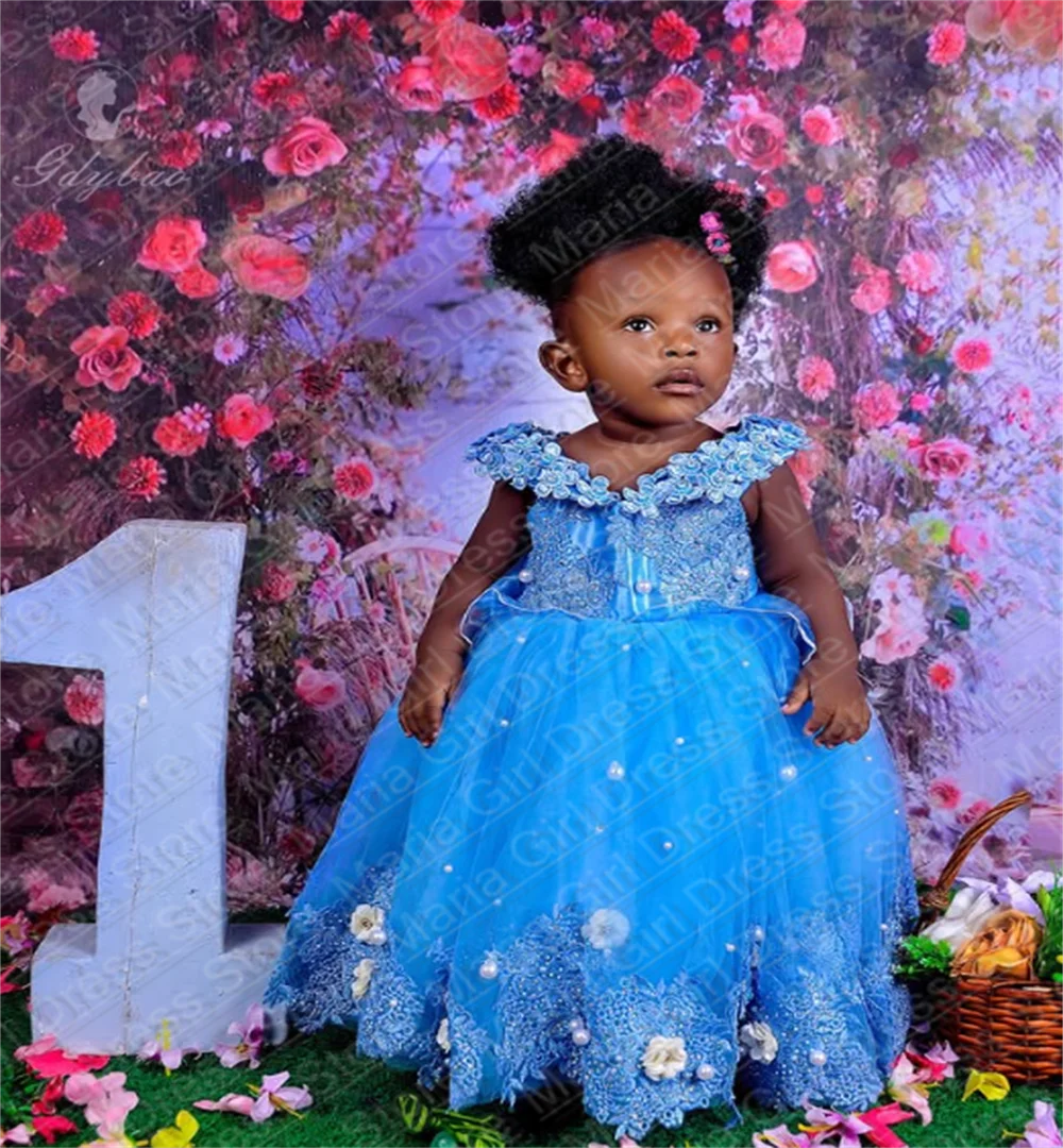 Cute Little Girl Birthday Party Dress Pearl Light Blue Flower Girl Dress Suitable For Beauty Pageant Host Guest
Cute Little Girl Birthday Party Dress Pearl Light Blue Flower Girl Dress Suitable For Beauty Pageant Host Guest