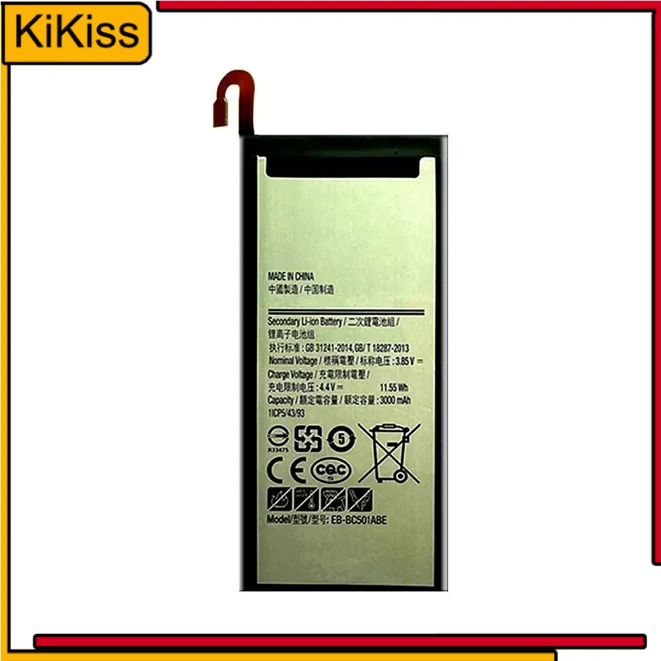 3000Mah EB-BC501ABE Mobile Phone Battery High Performance For Samsung C501 C5 Pro C5pro C5010
3000Mah EB-BC501ABE Mobile Phone Battery High Performance For Samsung C501 C5 Pro C5pro C5010
