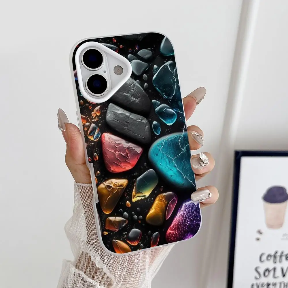 Aesthetic Rock Stones Phone Case for iPhone 17 16 15 14 13 12 11 Air Pro Max Plus Jelly Double layer White Cover
Aesthetic Rock Stones Phone Case for iPhone 17 16 15 14 13 12 11 Air Pro Max Plus Jelly Double layer White Cover