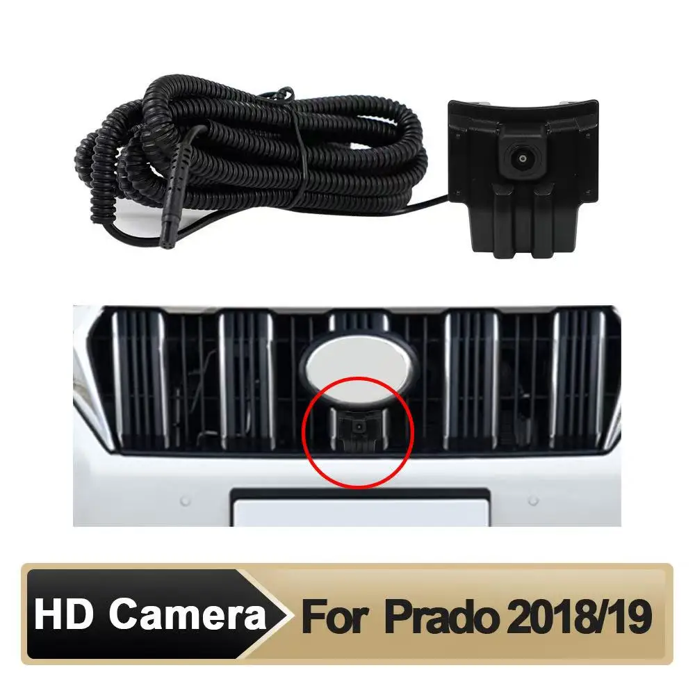 180deg fisheye 1920*1080P AHD Car Front View Camera for Toyota LAND CRUISER PRADO 2018 2019 Prado 150 2020 2021 front grille cam
180deg fisheye 1920*1080P AHD Car Front View Camera for Toyota LAND CRUISER PRADO 2018 2019 Prado 150 2020 2021 front grille cam