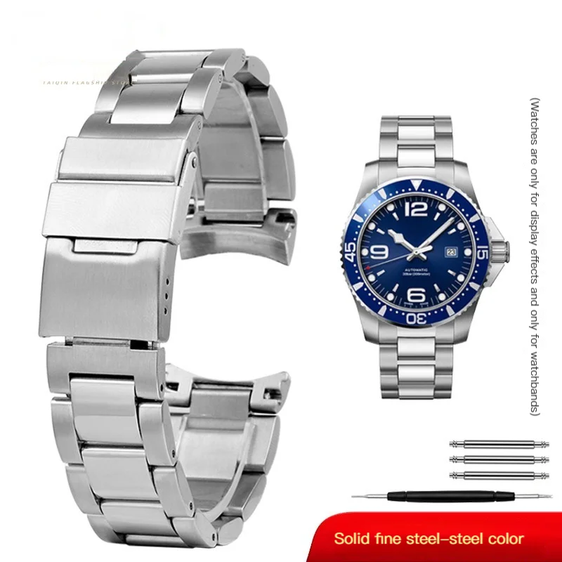 Ремешок L3 из нержавеющей стали для Longines Concas L3.642.4 L3.781.4 series, браслет с изогнутым интерфейсом, 21 мм
Ремешок L3 из нержавеющей стали для Longines Concas L3.642.4 L3.781.4 series, браслет с изогнутым интерфейсом, 21 мм