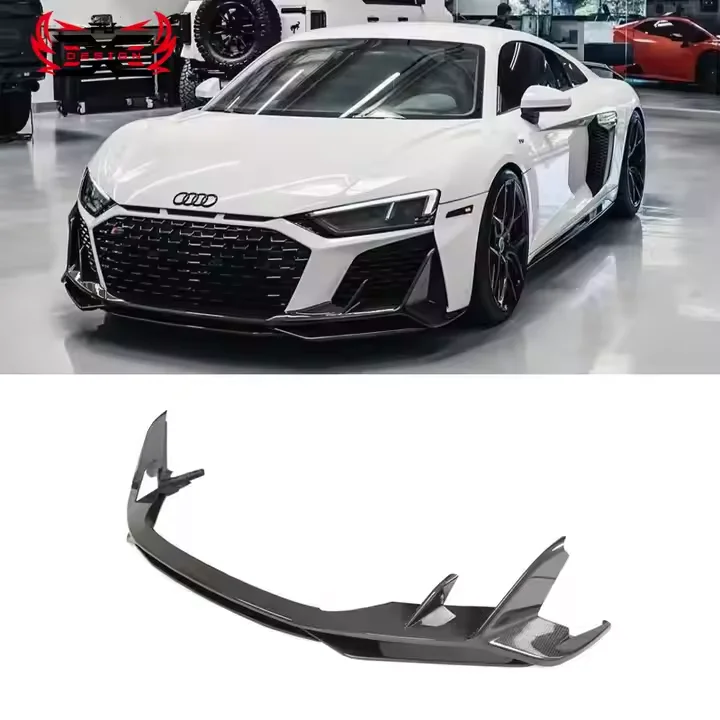 Автозапчасти, стиль крышки, передний спойлер, сухие автомобильные аксессуары из углеродного волокна, передняя губа для Audi R8 2021-2023
Автозапчасти, стиль крышки, передний спойлер, сухие автомобильные аксессуары из углеродного волокна, передняя губа для Audi R8 2021-2023