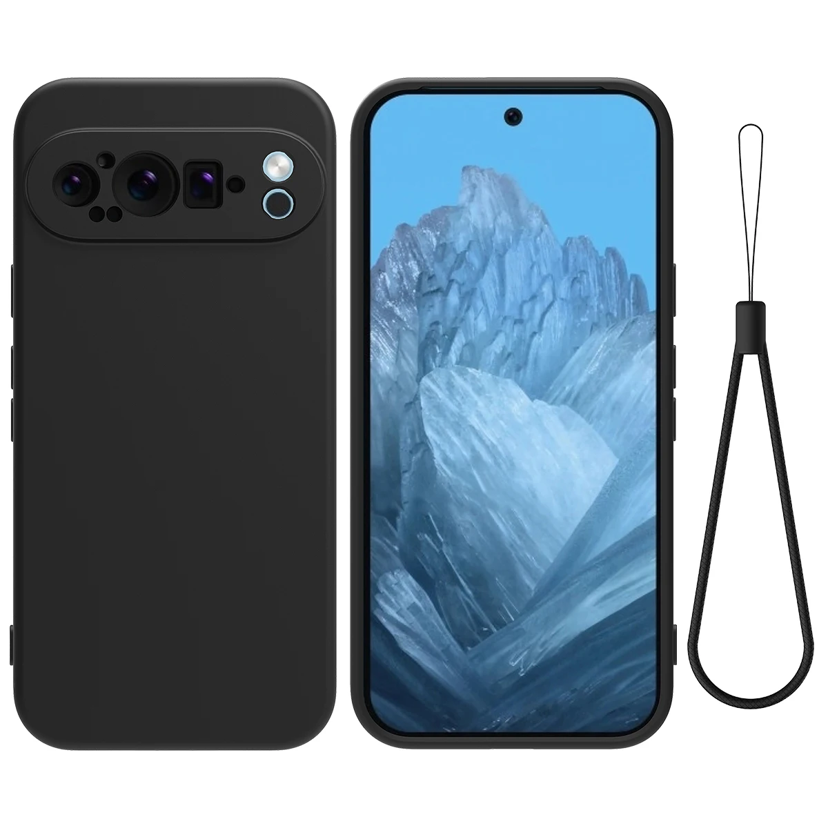 Soft Liquid Silicone Case for Google Pixel 9 Pro XL 8A 8 7 7A 6 6A, Skin Smooth Touch Phone Cover with Retail Package Lanyard
Soft Liquid Silicone Case for Google Pixel 9 Pro XL 8A 8 7 7A 6 6A, Skin Smooth Touch Phone Cover with Retail Package Lanyard