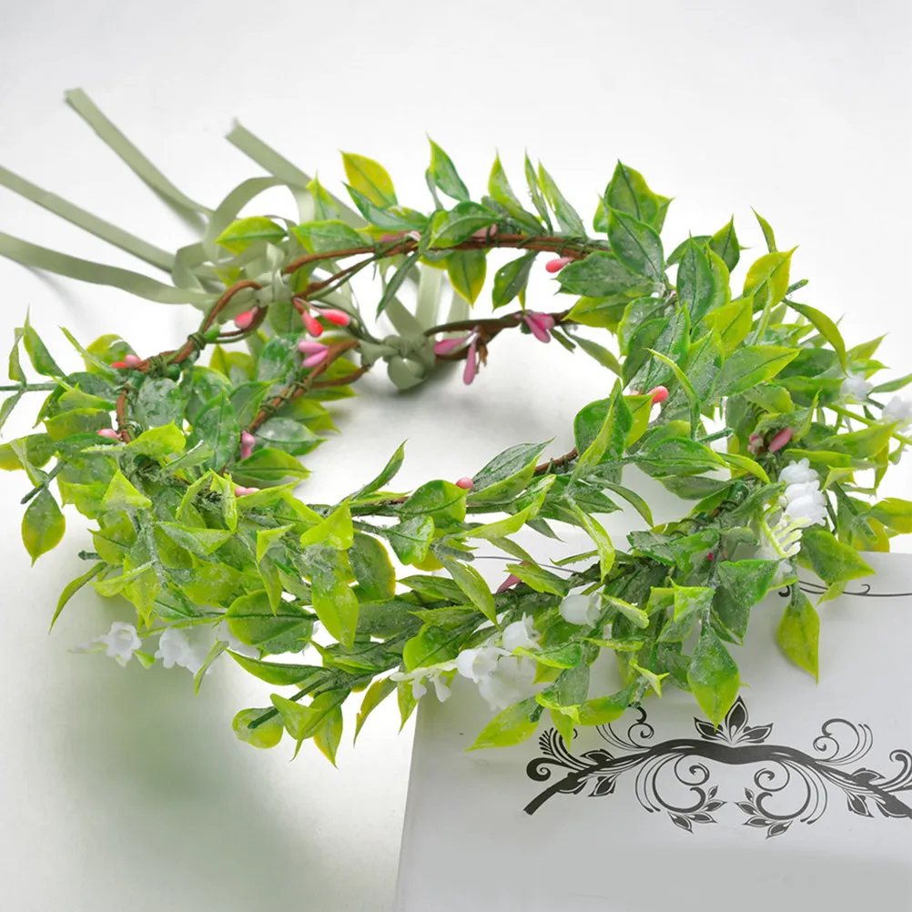 Bride Wreath Headdress Floral Cloth Headband for Wedding Bridal Party Beach Photo Shoot Elegant Lightweight Comfortable Fit All
Bride Wreath Headdress Floral Cloth Headband for Wedding Bridal Party Beach Photo Shoot Elegant Lightweight Comfortable Fit All