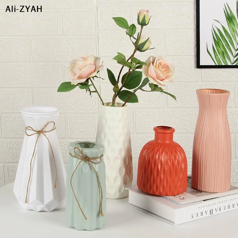 【ZYAH】PP Vases Imitation Ceramic Flower Pot Nordic Decor Wedding Ramadan Outdoor Home Table DIY Gifts Bonsai Holiday Yard
【ZYAH】PP Vases Imitation Ceramic Flower Pot Nordic Decor Wedding Ramadan Outdoor Home Table DIY Gifts Bonsai Holiday Yard