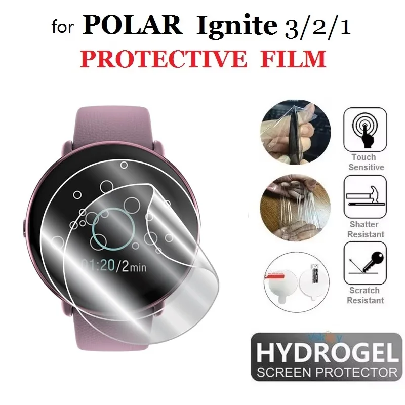 10 шт. гидрогелевая защитная пленка из ТПУ для смарт-часов POLAR IGNITE 3 HD, прозрачная мягкая защитная пленка для Polar Ignite 2/1
10 шт. гидрогелевая защитная пленка из ТПУ для смарт-часов POLAR IGNITE 3 HD, прозрачная мягкая защитная пленка для Polar Ignite 2/1