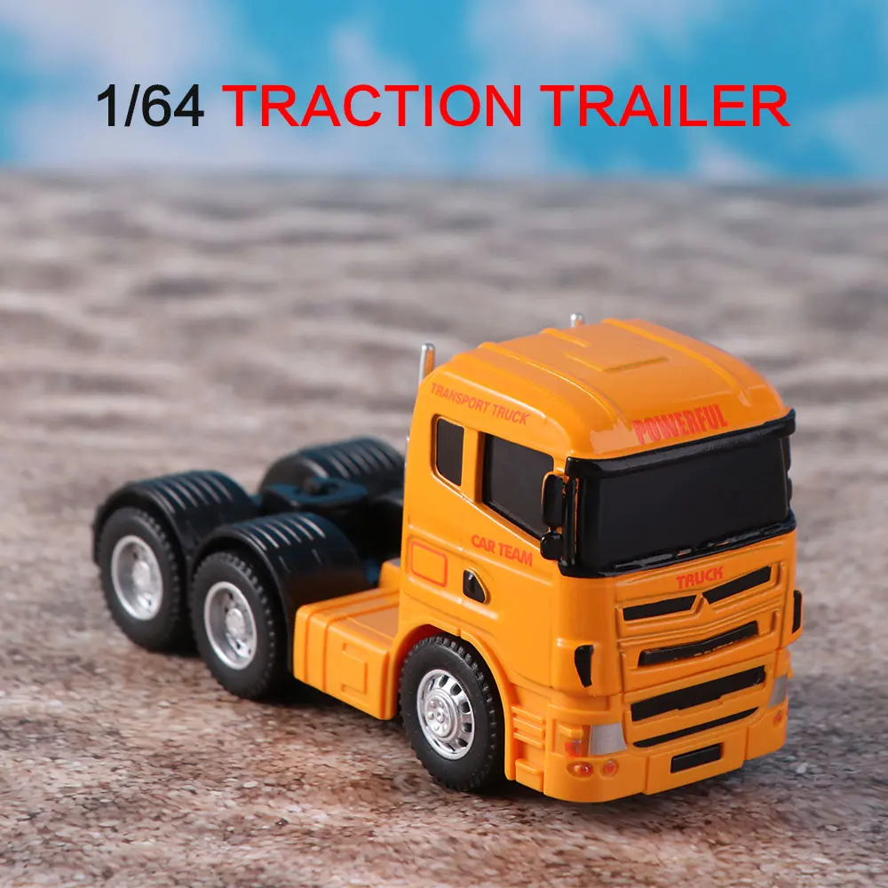 1:64 Scale Truck Cab Model Pull-Back Diecasts Alloy Truck Flat Trailer Educational Miniature Engineering Vehicle Toy Kids Toy
1:64 Scale Truck Cab Model Pull-Back Diecasts Alloy Truck Flat Trailer Educational Miniature Engineering Vehicle Toy Kids Toy