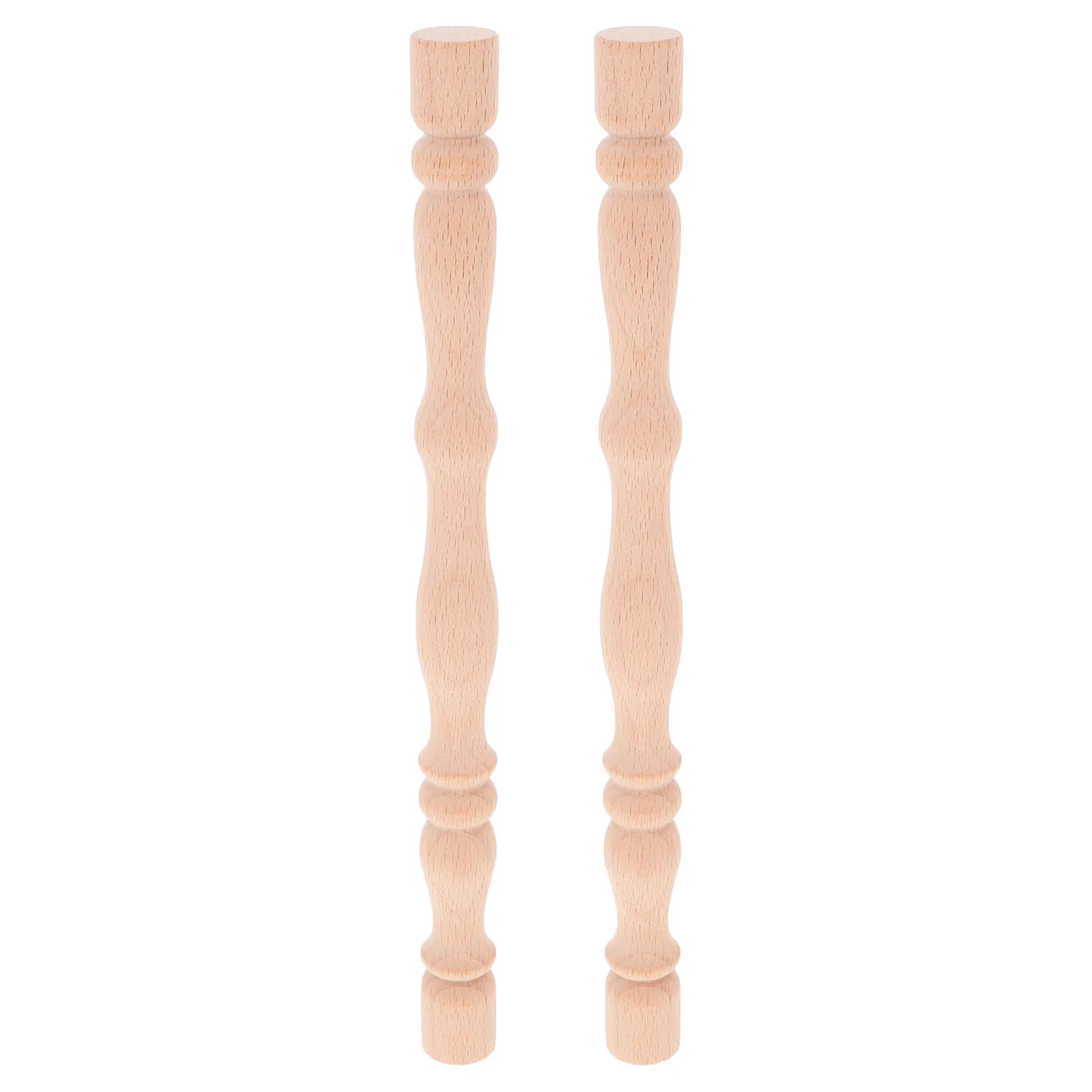 2pcs Wooden Pillar Home Decor 26.5x1.8cm European Style Roman Columns Furniture Legs Solid Wood Carved Banister Spindles
2pcs Wooden Pillar Home Decor 26.5x1.8cm European Style Roman Columns Furniture Legs Solid Wood Carved Banister Spindles