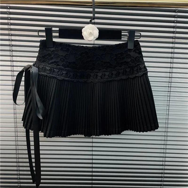 2025 Summer New Pink Skirt for Women Y2k High Waist Bow Lace Up Skirts Fashion All-match Ruched A-line Faldas Mujer
2025 Summer New Pink Skirt for Women Y2k High Waist Bow Lace Up Skirts Fashion All-match Ruched A-line Faldas Mujer