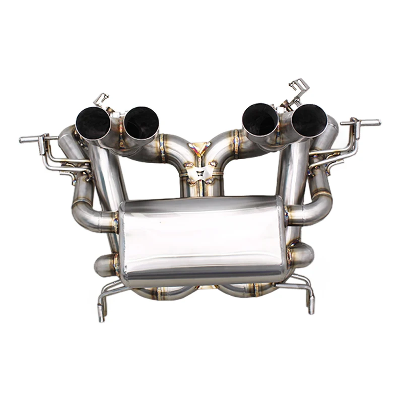 Race Stock Valve Base Catback For Lamborghini Revuelto V12 6.5L 2023-2025 High Performance Rear Section Axle Back Muffler
Race Stock Valve Base Catback For Lamborghini Revuelto V12 6.5L 2023-2025 High Performance Rear Section Axle Back Muffler