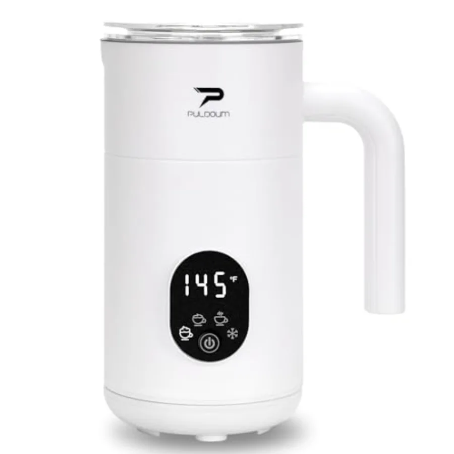 Milk Frother, Electric Milk Frother and Steamer 4 in 1 Automatic Coffee Steamer Frother, 11.8OZ/ 350ML Warm and Cold Foam Froth
Milk Frother, Electric Milk Frother and Steamer 4 in 1 Automatic Coffee Steamer Frother, 11.8OZ/ 350ML Warm and Cold Foam Froth