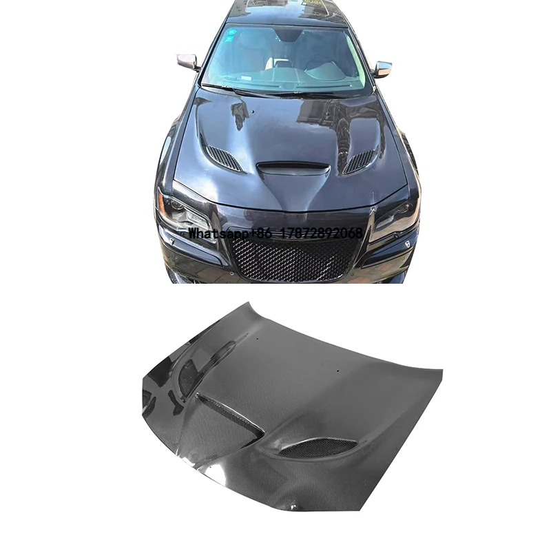 High Quality Carbon Fiber Engine Cover Hood for Chrysler 300C SRT Carbon Fiber Bonnet Perfect Fitment 13-18
High Quality Carbon Fiber Engine Cover Hood for Chrysler 300C SRT Carbon Fiber Bonnet Perfect Fitment 13-18