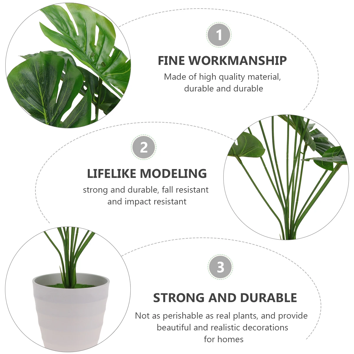Artificial Monstera In White Cement Pothome Office Indoor Artificial Palm Plants Decor Green Plant Pot Faux Large Size
Artificial Monstera In White Cement Pothome Office Indoor Artificial Palm Plants Decor Green Plant Pot Faux Large Size