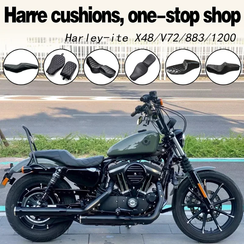 Мотоцикл для Harley Sportster XL R H 883 1200 L X48 2004-23, аксессуары для модернизации, цельная подушка сиденья водителя и заднего пассажира
Мотоцикл для Harley Sportster XL R H 883 1200 L X48 2004-23, аксессуары для модернизации, цельная подушка сиденья водителя и заднего пассажира