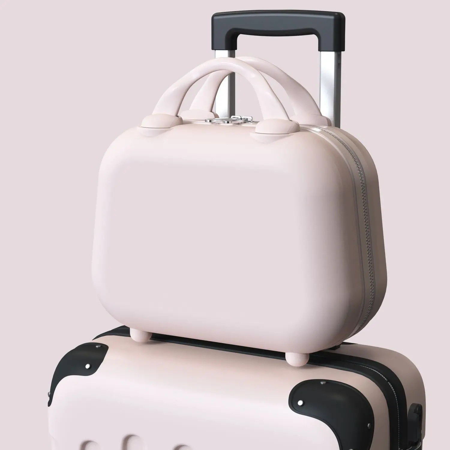 Stylish Pvc Mini Travel Makeup Bag Compact Handheld Luggage Storage for Students 14/16 Inch Suitcase
Stylish Pvc Mini Travel Makeup Bag Compact Handheld Luggage Storage for Students 14/16 Inch Suitcase