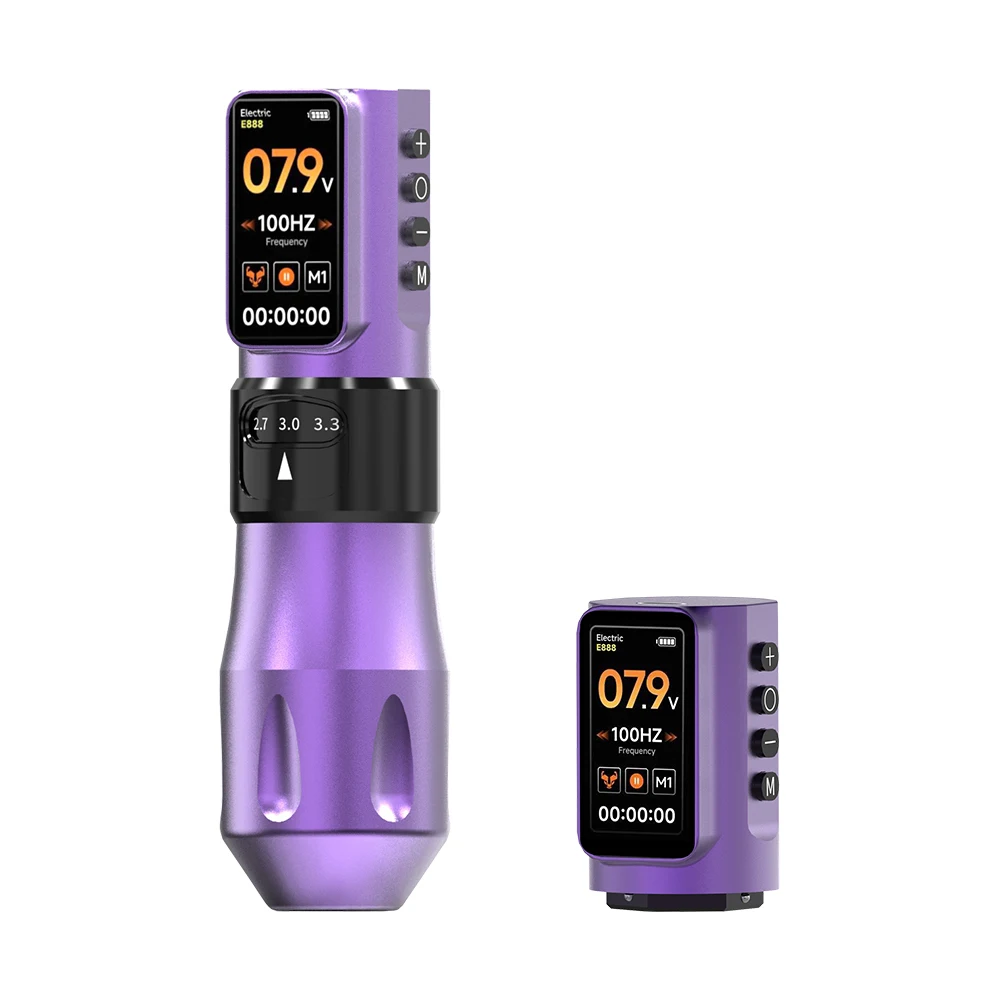 Elf PRO Wireless Tattoo Pen Machin 1700mAh Battery 2.4-4.2mm Adjustable Stroke Display Charge Tattoo Gun Permanent Makeup
Elf PRO Wireless Tattoo Pen Machin 1700mAh Battery 2.4-4.2mm Adjustable Stroke Display Charge Tattoo Gun Permanent Makeup