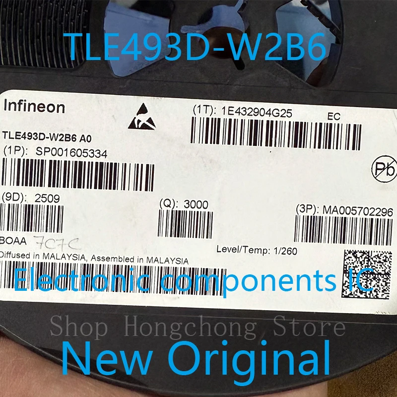 New Original TLE493DW2B6A0 TLE493D-W2B6 TLE493D TLE493DW2B6A0HTSA1 Hall Effect Sensor 3.3V 6-Pin TSOP T/R Automotive AEC-Q100
New Original TLE493DW2B6A0 TLE493D-W2B6 TLE493D TLE493DW2B6A0HTSA1 Hall Effect Sensor 3.3V 6-Pin TSOP T/R Automotive AEC-Q100