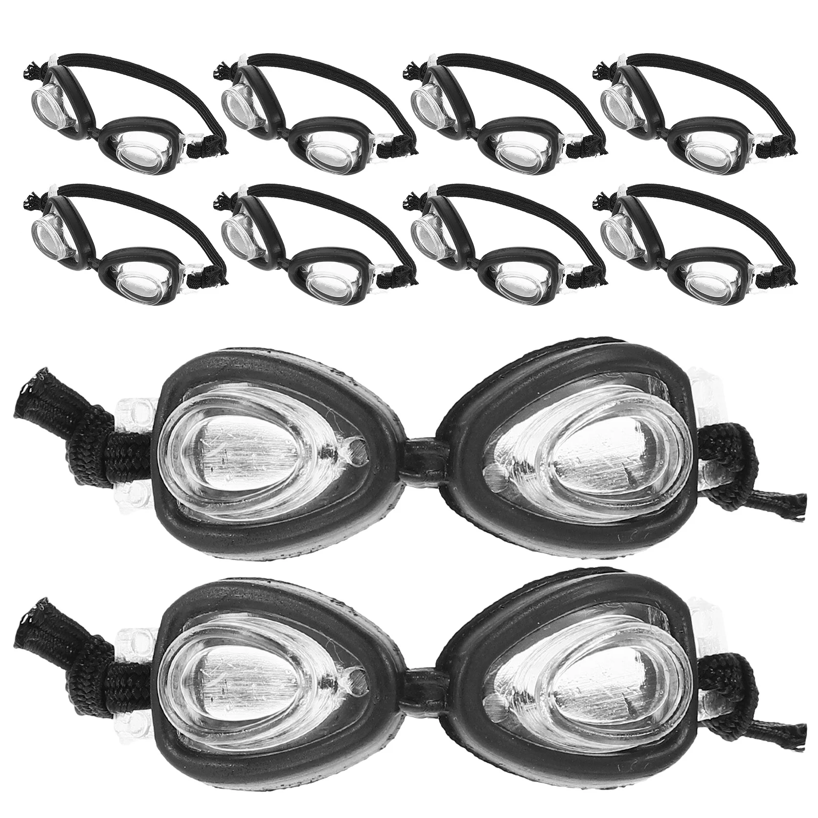 10Pcs Miniature Swimming Goggles Realistic Tiny Eyewear Props for Dollhouse Accessories Pool Party Swim Glasses Mini Eyeglasses
10Pcs Miniature Swimming Goggles Realistic Tiny Eyewear Props for Dollhouse Accessories Pool Party Swim Glasses Mini Eyeglasses