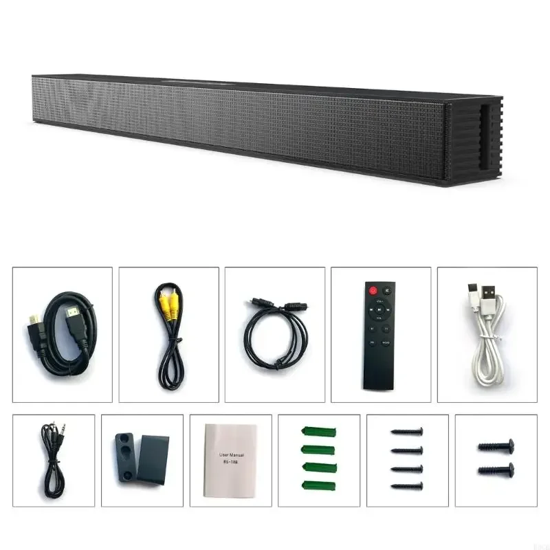 R9CB BS-18B Многофункциональный Bluetooth-совместимый динамик звуковой панель в помещении развлечения
R9CB BS-18B Многофункциональный Bluetooth-совместимый динамик звуковой панель в помещении развлечения