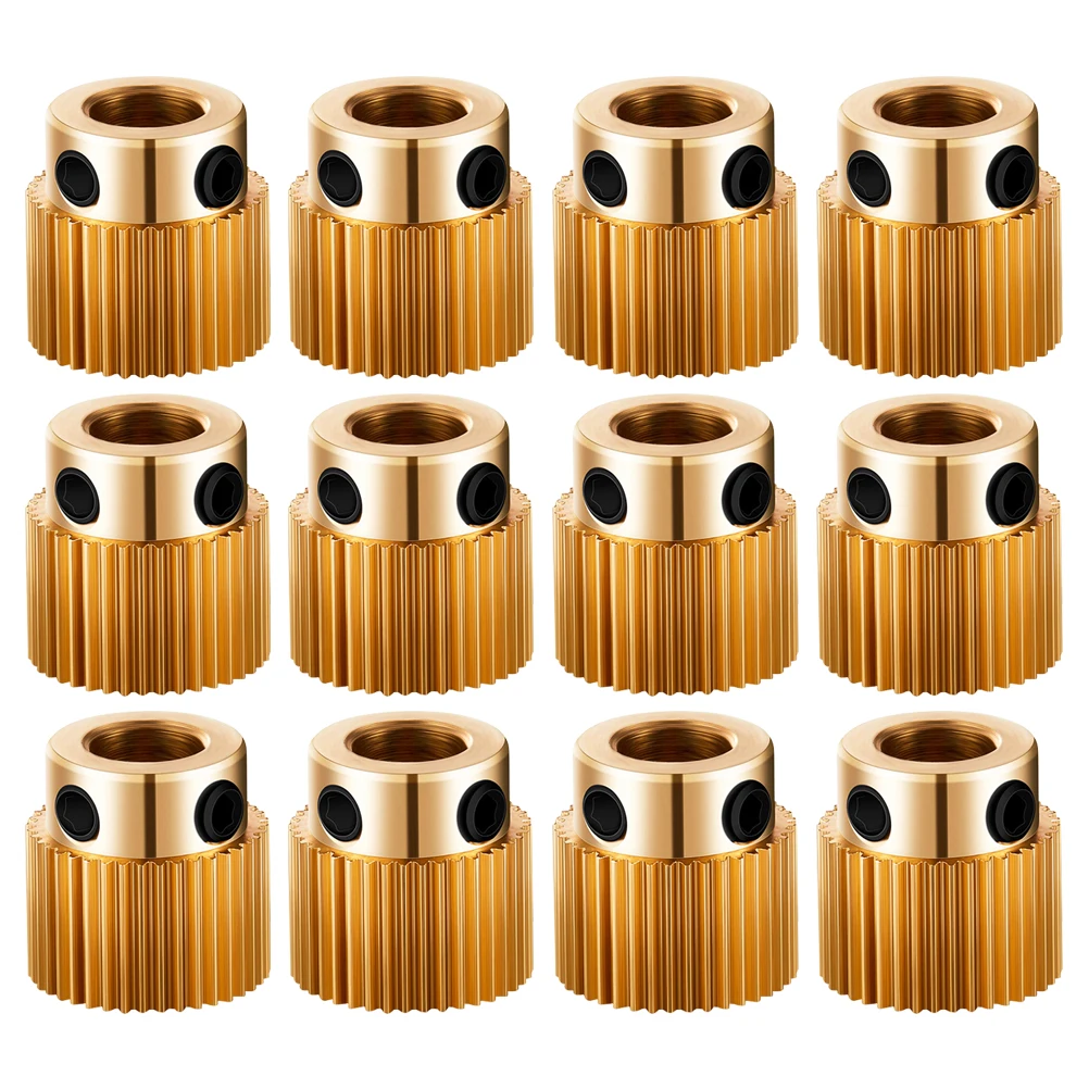 20pcs Feed Gear 3D Printer Extrusion Wheel Accessories Brass Drive Feeding Gear High Quality Lightweight 3D Printing
20pcs Feed Gear 3D Printer Extrusion Wheel Accessories Brass Drive Feeding Gear High Quality Lightweight 3D Printing