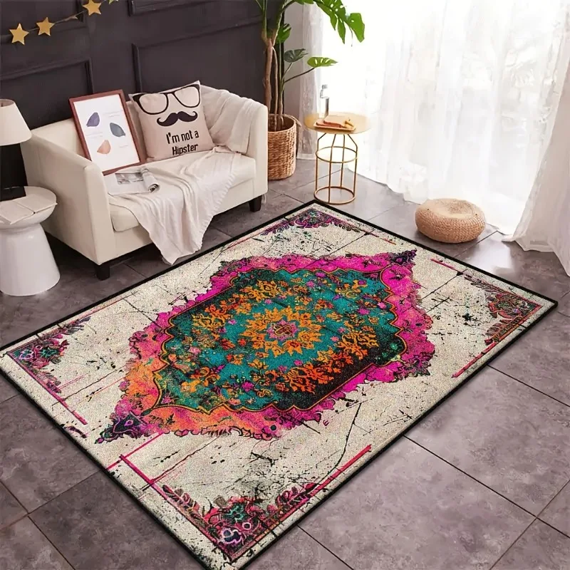 European Persian Style Living Room Carpet Non-slip Security Bedroom Mat for Kids Large Size Decorative Bathroom Kitchen Area Rug
European Persian Style Living Room Carpet Non-slip Security Bedroom Mat for Kids Large Size Decorative Bathroom Kitchen Area Rug