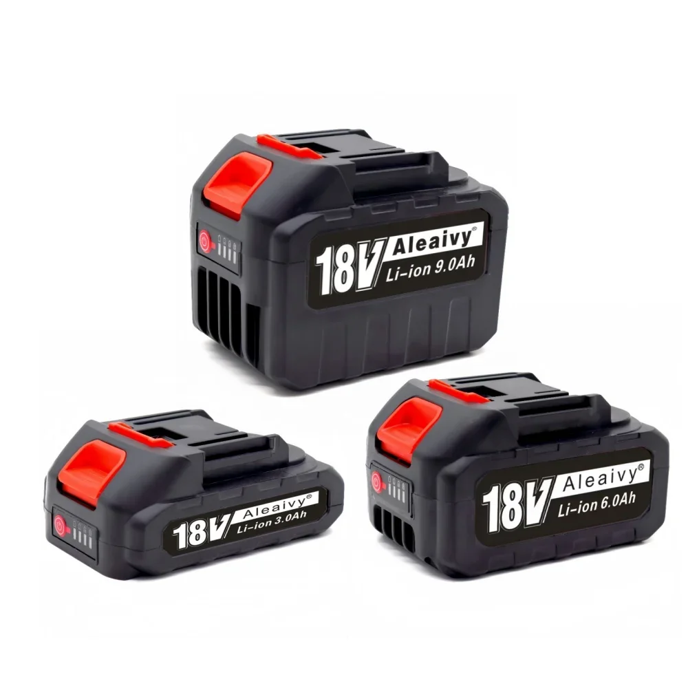 New Original 6000mAh 9000mAh 18V Rechargeable Lithium-Ion Battery for Makita 18V BL1840, BL1830, BL1850, BL1850B Tool battery
New Original 6000mAh 9000mAh 18V Rechargeable Lithium-Ion Battery for Makita 18V BL1840, BL1830, BL1850, BL1850B Tool battery