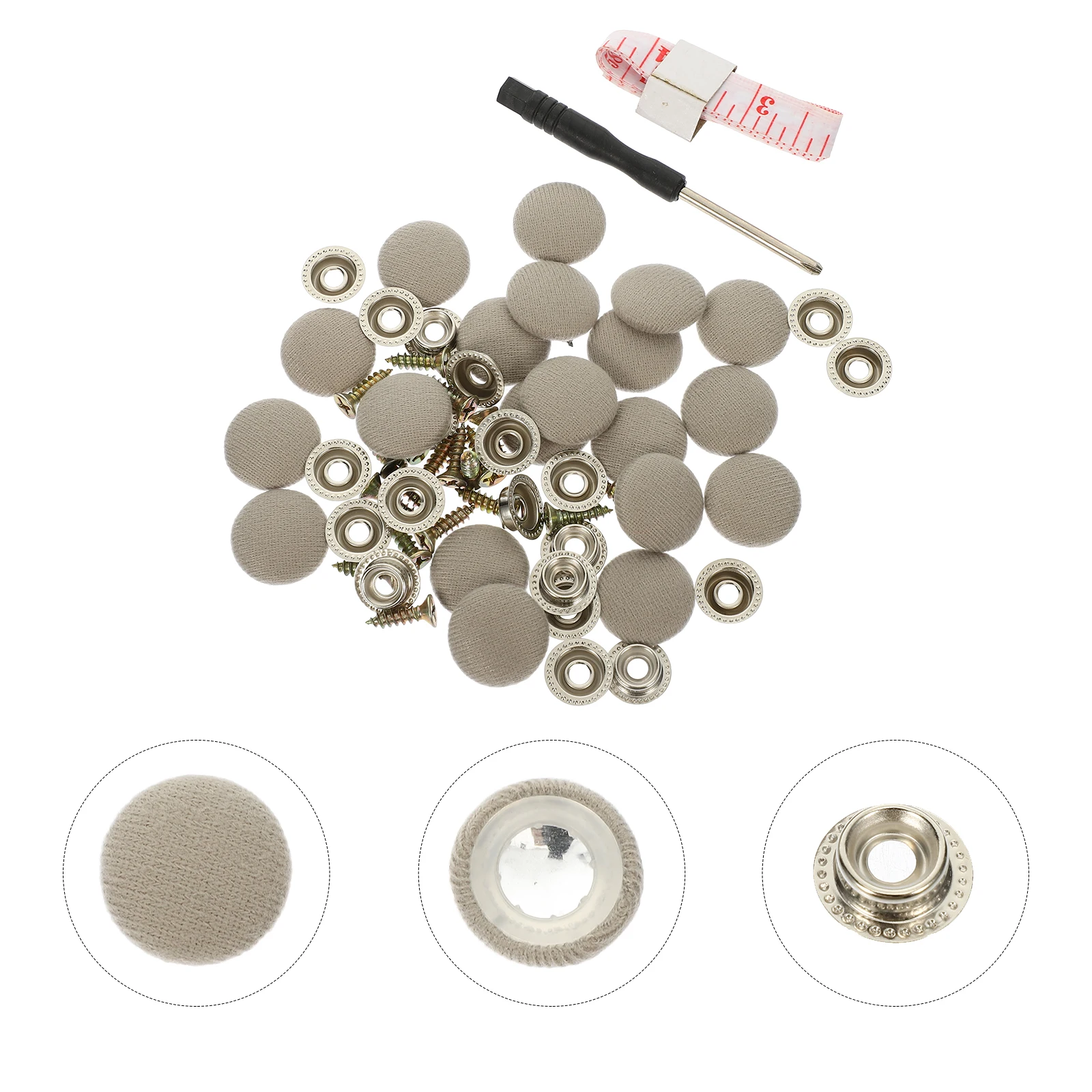 20pcs Car Headliner Repair Kit Buttons Rivets For Roof Lining Fix Tools Included Durable Interior Roof Repair Kit For Car
20pcs Car Headliner Repair Kit Buttons Rivets For Roof Lining Fix Tools Included Durable Interior Roof Repair Kit For Car