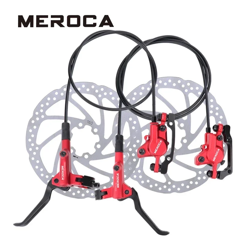 MEROCA HD M800 Aluminum Alloy MTB Hydraulic Disc Brake Set With 800 1400mm Rotor Front Rear Mountain Bike Brake
MEROCA HD M800 Aluminum Alloy MTB Hydraulic Disc Brake Set With 800 1400mm Rotor Front Rear Mountain Bike Brake