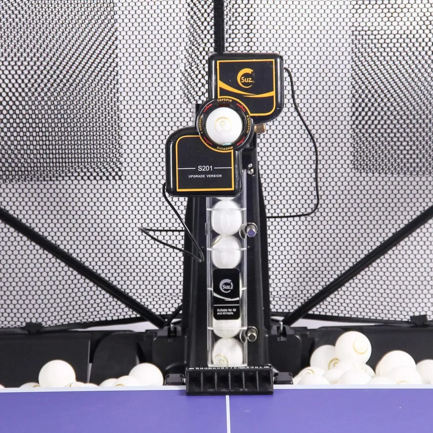 Table Tennis Robot with Net Ping Pong Ball Machine S201 Automatic Table Tennis Machine for Training with 40mm
Table Tennis Robot with Net Ping Pong Ball Machine S201 Automatic Table Tennis Machine for Training with 40mm