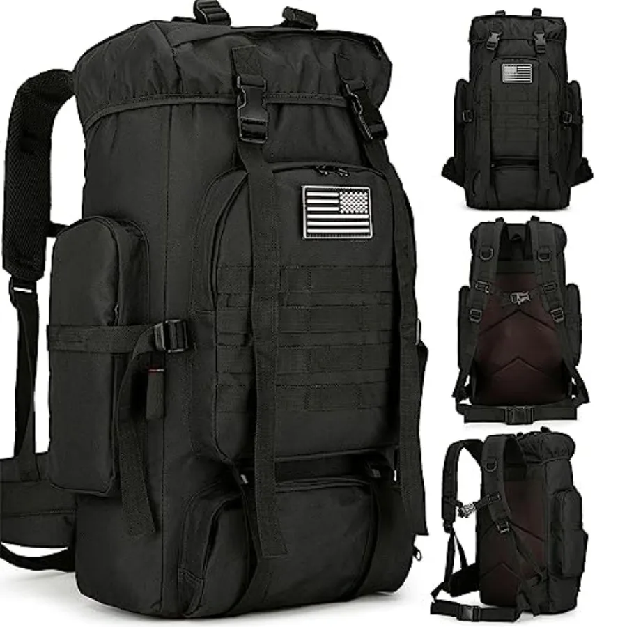 45L Hiking Backpack Waterproof Travel Backpack Lightweight Outdoor Daypack Camping Backpack for Men Women
45L Hiking Backpack Waterproof Travel Backpack Lightweight Outdoor Daypack Camping Backpack for Men Women