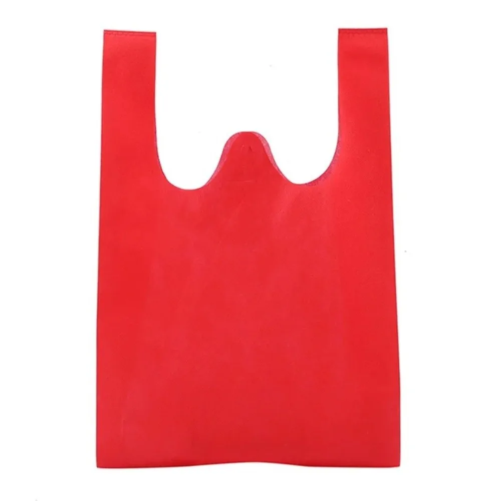 50Pcs Solid Color Non-woven Shopping Bag Large Capacity Portable Reusable Tote Bag Thickened Convenient Eco-friendly Handbag
50Pcs Solid Color Non-woven Shopping Bag Large Capacity Portable Reusable Tote Bag Thickened Convenient Eco-friendly Handbag