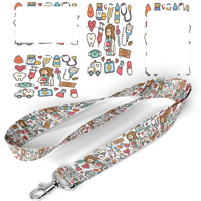 D0901 Medicine Lanyard for Neck Strap Lanyard Card Badge Holder Keychain Hang Rope Doctor Nurse Accessories
D0901 Medicine Lanyard for Neck Strap Lanyard Card Badge Holder Keychain Hang Rope Doctor Nurse Accessories