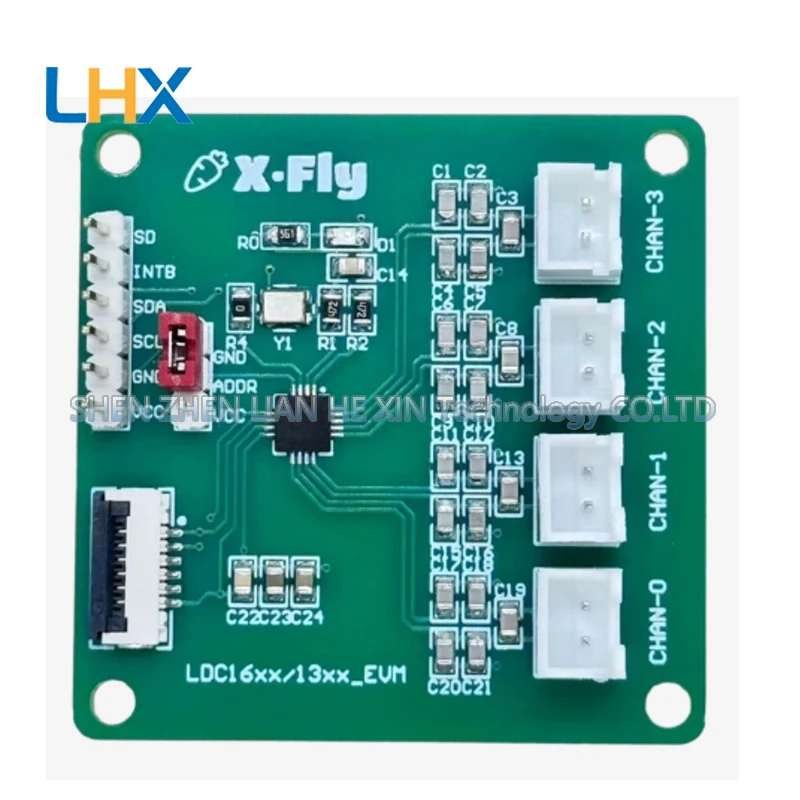 LDC1314 inductive sensor module hardware detection metal distance detection
LDC1314 inductive sensor module hardware detection metal distance detection