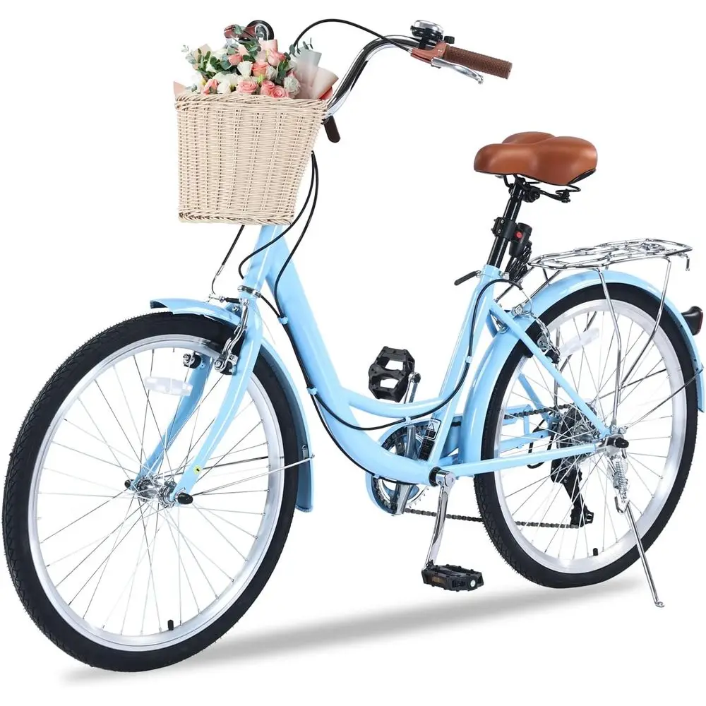 Stylish Women's Beachside Bicycle for Leisure Rides
Stylish Women's Beachside Bicycle for Leisure Rides