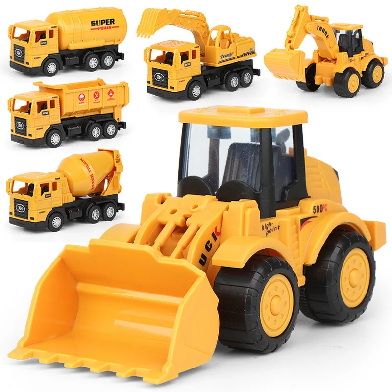 Engineering Car Toy Bulldozer Excavator Model Tractor Toy Dump Truck Model Car Toys for Kids Boy Birthday Gift
Engineering Car Toy Bulldozer Excavator Model Tractor Toy Dump Truck Model Car Toys for Kids Boy Birthday Gift