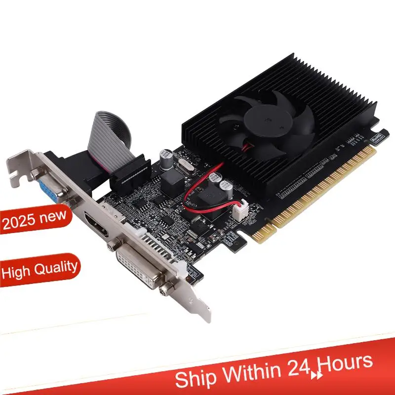 AC18(Guaranteed) GT 610 1G Ultra-Fast Graphics Card 1GB 64Bit DDR3 810/500Mhz PCI-E 1.1 X16 Desktop Small Chassis PC Gaming Grap
AC18(Guaranteed) GT 610 1G Ultra-Fast Graphics Card 1GB 64Bit DDR3 810/500Mhz PCI-E 1.1 X16 Desktop Small Chassis PC Gaming Grap