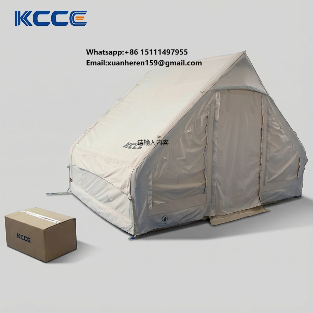 KCCE Outdoor Use Cotton Cloth 4 Season Lightweight air Column Blow up Small House Tents for Mountaineering & Camping
KCCE Outdoor Use Cotton Cloth 4 Season Lightweight air Column Blow up Small House Tents for Mountaineering & Camping