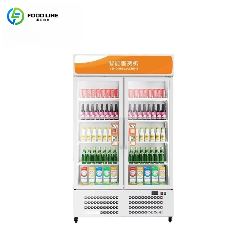 Customized High Capacity Refrigerated Snack and Beverage Vending Machine Smart Touch Screen 24 H Vending Equipment
Customized High Capacity Refrigerated Snack and Beverage Vending Machine Smart Touch Screen 24 H Vending Equipment