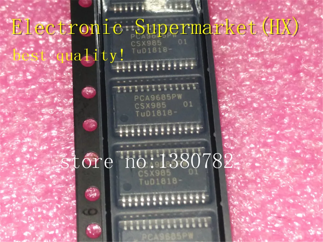 Free Shipping 2pcs-20pcs PCA9685PW TSSOP-28 IC In stock!
Free Shipping 2pcs-20pcs PCA9685PW TSSOP-28 IC In stock!