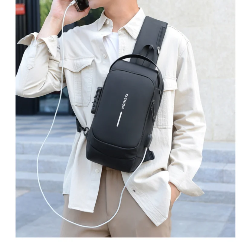 HOMEFISH Stylish Men's Sling Bag - Durable Oxford Fabric, Crossbody Chest Pack with Phone Pocket, Zip Closure for Daily Commute
HOMEFISH Stylish Men's Sling Bag - Durable Oxford Fabric, Crossbody Chest Pack with Phone Pocket, Zip Closure for Daily Commute